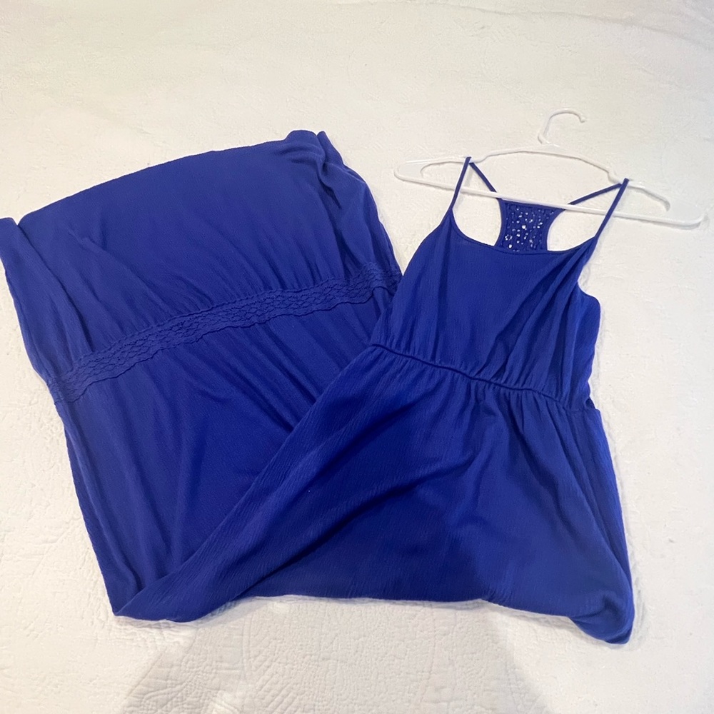 Royal blue Maxi dress